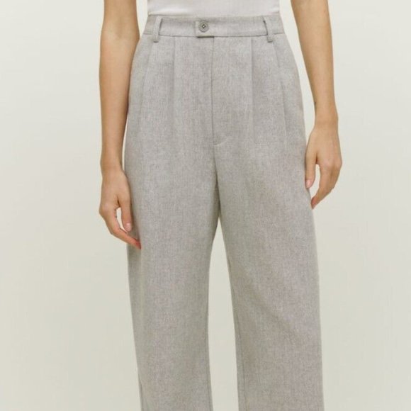 NEW | Reformation Montauk Petite Linen Pants | Size 2P - Picture 2 of 3